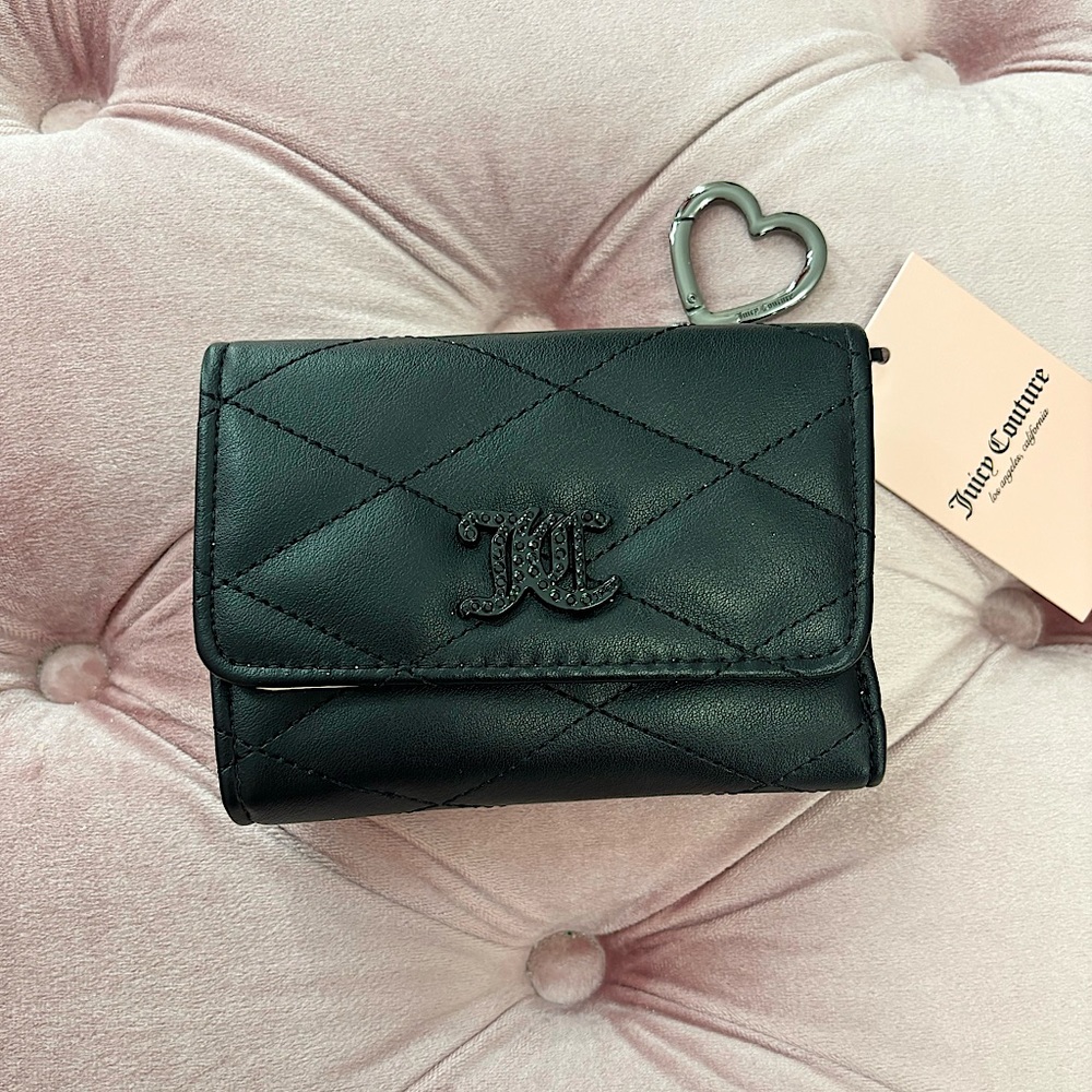 Juicy Couture Licorice Brighter Than a Diamond Wallet